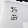 Decal Stickers of 1-15 (Black) (Set of 2) Luxury Weatherproof Vinyl Decal Stickers for Laptop Desktop Smartphone Car Dirt Bike Wall Room Mason Jar Bathtub Door - ANDVER1c20363BL_102023 view 3