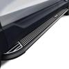 2 pcs fits for Rivian R1S 2022-2024 Aluminum Side Step Double Cab Running Boards Nerf Bars (with Brackets) view 2