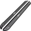 2 pcs fits for Rivian R1S 2022-2024 Aluminum Side Step Double Cab Running Boards Nerf Bars (with Brackets) view 3