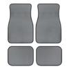 Allhaitong Grey Print Automotive Floor Mats All Weather Heavy-Duty Floor Mats for Cars, Universal Fit Full Set for Most Sedan, SUV, Truck Floor Mats view 1