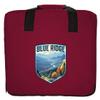 R and R Imports Blue Ridge Georgia Design A Souvenir Destination Seat Cushion Maroon view 1