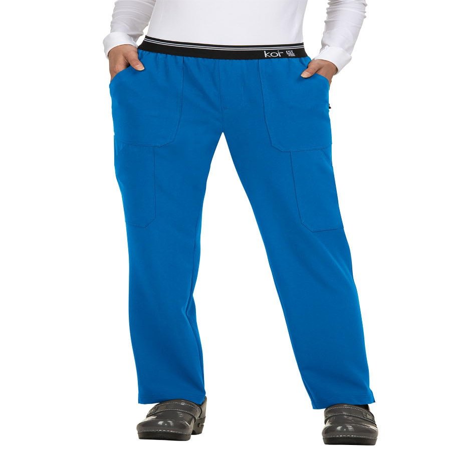 KOI Women's On The Run Pant Royal Blue L T