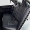 Seat Covers for Toyota Corolla 2020-2025 SE, Apex, Night Shade Sedan Custom Fit Full Set Leather Waterproof Airbag Compatible Front Rear Protector Easy Install Car Accessories TURIN - Black/Grey/Grey view 3