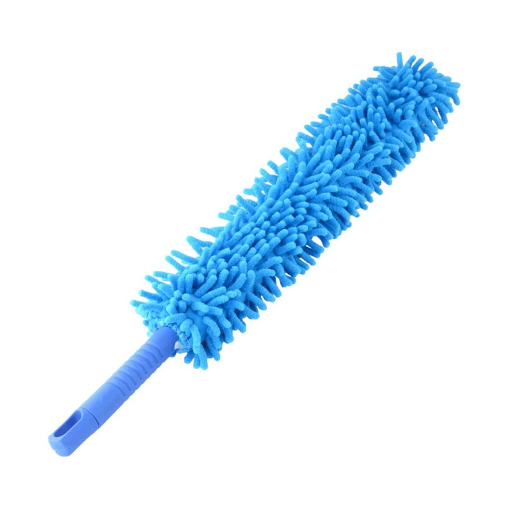 GLEAVI Chenille Flexible Duster with Handle Bendable Cleaning for Home Car Furniture High Absorption Easy to Detach for Hard Reach Areas