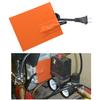 4 x 5in Car Engine Silicone Pad Heater - Self-Adhesive, Oil Pan Heater Pad Car Truck Oil Pan Heater Pad for Metal Surface with 194F Thermal Protector & 68" Power Cord150W 120V view 4