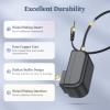 DONYOIE Charger for Booster PAC ES2500 AC/DC Adapter for ES5000 ES5500 ES2500C ES6000 ESA217 J900 ESA22 J900 Jump Starter Power Supply Cord Replacement Charger view 4