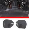 Hudiriy ABS Rear Strut Tower Covers Compatible with Corvette C8 2020-2023, ABS Plastic Engine Bay Shock Protection Panel Cover Trim, Engine Accessories (Carbon Fiber Pattern) view 2