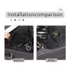 Hudiriy ABS Rear Strut Tower Covers Compatible with Corvette C8 2020-2023, ABS Plastic Engine Bay Shock Protection Panel Cover Trim, Engine Accessories (Carbon Fiber Pattern) view 3