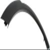 Rear Wheel Opening Molding Right Passenger Side Textured Black for 2011-2018 Porsche Cayenne Base S Turbo GTS Diesel Platinum Edition Hybrid Fender Trim 3-Piece Center Section Replaces 958559828009B9 view 4