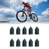 Cryfokt 10PCS Tire Repair Nails Kit, Fast Vacuum Tire Fix Screw Plug Kit Self Service Tire Repair Spiral Rubber Screws, Puncture Repair Tools for Auto car Motorcycle ATV Truck Tractor (1) view 2