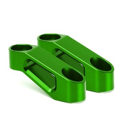 TCHAU Mirrors Bracket for H-ONDA ADV350 ADV160 ADV150 ADV 350 150 160 750 Motorcycle Rearview Mirrors Extension Riser Extend Adapter Bracket (Color : D Green)