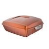 Mats-Csrewy Tour Pack for Harley, Chopped Touring Pack Trunk for Harley Touring CVO Road King Road Glide Street Glide Electra Glide 2014-2026 Scorched Orange view 3