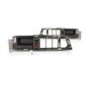 For Chevy C3500 1988-1994 Interior Door Handle Driver and Passenger Side Pair | Front/Rear | Black | Plastic | With Case | With Door Lock Button | Scottsdale/Silverado/Cheyenne | GM1352104, GM1353104 view 1