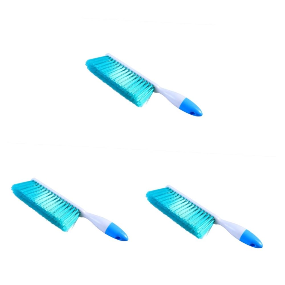 KALLORY 3pcs Cleaning Brush Soft Bristles - Handle for Dust Removal Sofa Clothes Carpets and More