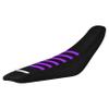 Enjoy Mfg USA-Made Seat Cover - Compatible with Talaria XXX / X3 / X3 Pro E-Bike Electric Motorcycle #407 (All Black with Color Ribs) (All Black with Purple Ribs) view 1