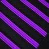 Enjoy Mfg USA-Made Seat Cover - Compatible with Talaria XXX / X3 / X3 Pro E-Bike Electric Motorcycle #407 (All Black with Color Ribs) (All Black with Purple Ribs) view 4
