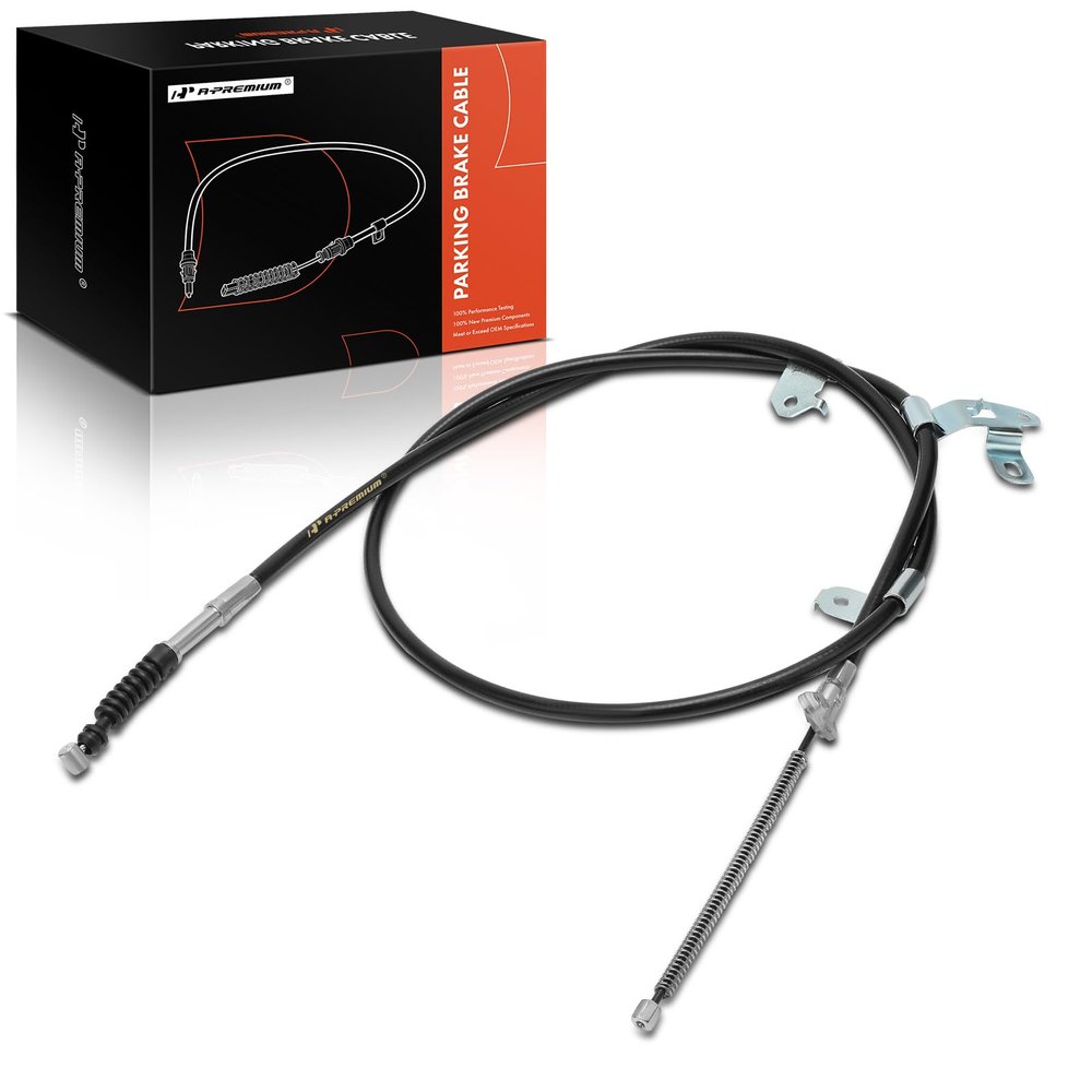 A-Premium Rear Passenger Side Parking Brake Cable Assembly Compatible with Toyota Models: Prius 2003-2008 - Replace# 4642047050