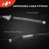 A-Premium Rear Passenger Side Parking Brake Cable Assembly Compatible with Toyota Models: Prius 2003-2008 - Replace# 4642047050 view 4