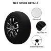 Lavender Meadow at Sunset Spring Printed Spare Tire Cover Dust-Proof Weatherproof Wheel Covers Personalized Wheel Tire Protectors Universal Fit for Trailer Rv SUV Truck Camper Travel Accessories view 4