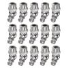 HARFINGTON 15pcs Nickel-Plated Iron 45 Degree Grease Fitting M10x1mm Metric Thread Hydraulic Grease Nipple Accessories for Car view 1