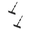 SOLUSTRE 2pcs Automotive Car Window Squeegee Telescopic Cleaning Tool Mesh Sponge Head No Scratch Detachable Design view 1