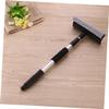 SOLUSTRE 2pcs Automotive Car Window Squeegee Telescopic Cleaning Tool Mesh Sponge Head No Scratch Detachable Design view 2