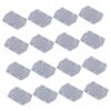 Healifty 32pcs Replacement Cloth Handheld Kitchen Decontamination Brush Head Window Dust Cleaner Tool Brush Head view 3