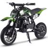 MotoTec DB-01 50cc 2-Stroke Kids Gas Dirt Bike Green view 1