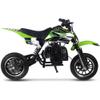 MotoTec DB-01 50cc 2-Stroke Kids Gas Dirt Bike Green view 2
