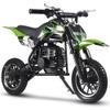 MotoTec DB-01 50cc 2-Stroke Kids Gas Dirt Bike Green view 3