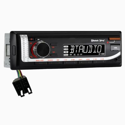 Plug & Play Bluetooth Tractor Radio for John Deere Easy Plug & Play Harness AM FM Bluetooth Voice USB 12V Direct Connect No Wire Splicing Single Din Slim Design