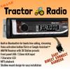 Plug & Play Bluetooth Tractor Radio for John Deere Easy Plug & Play Harness AM FM Bluetooth Voice USB 12V Direct Connect No Wire Splicing Single Din Slim Design view 2