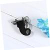 Kisangel 2 Pcs Bike Trailer Hitch Adapter Universal Hitch Clamp Sturdy Metal Attachment Screw Easy Installation Coupler view 2