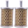 Solarhome 2PCS Fuel Filter 8H5-24560-00-00 8H5245600000 Compatible With Yamaha Snowmobile VMAX 600 VX600 1994-2003 view 1