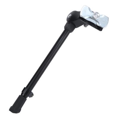 Tomotato Adjustable Bike Kickstand, Aluminum Alloy Center Mount Bicycle Kickstands for 2427 Inch Road Mountain Bikes(Black)