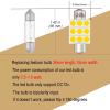 Wiseshine 36mm Festoon Dome LED Bulbs,6418 LED Bulb Natural White 4500k,6411 LED Bulb C5W DE3425 DE3423 DC 12V for Automotive Interior Reading Map Glove box Lights (Pack 8) view 4
