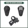 Phamyor Mini Tie Down with Hooks for Toyota Tacoma 2005-2021 & Tundra 2007-2021, for Deck Rail System Truck/Truck Bed Cleat, Replace PT278-35075,PT278-00160,PT785-35051, Heavy Duty Nylon, Black, 4pcs view 3