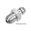 uxcell 201 Stainless Steel Straight Grease Fitting M8 x 1mm Thread Hydraulic Grease Fitting Accessories, 20Pcs view 3