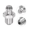 uxcell 201 Stainless Steel Straight Grease Fitting M8 x 1mm Thread Hydraulic Grease Fitting Accessories, 20Pcs view 4