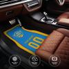 Custom Car Floor Mats,Add Personalized Name and Number As Gifts for Loyal Fans,Car Interior Accessoriess Car AccessoriesFit for Most Car -4 Pieces view 4