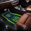 Custom Car Floor Mats,Add Personalized Name and Number As Gifts for Loyal Fans,Car Interior Accessoriess Car AccessoriesFit for Most Car -4 Pieces view 4