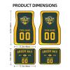 Custom Car Floor Mats,Add Personalized Name and Number As Gifts for Loyal Fans,Car Interior Accessoriess Car AccessoriesFit for Most Car -4 Pieces view 2