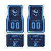 Custom Car Floor Mats,Add Personalized Name and Number As Gifts for Loyal Fans,Car Interior Accessoriess Car AccessoriesFit for Most Car -4 Pieces view 1