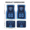 Custom Car Floor Mats,Add Personalized Name and Number As Gifts for Loyal Fans,Car Interior Accessoriess Car AccessoriesFit for Most Car -4 Pieces view 2