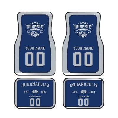Custom Car Floor Mats,Add Personalized Name and Number As Gifts for Loyal Fans,Car Interior Accessoriess Car AccessoriesFit for Most Car -4 Pieces