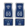 Custom Car Floor Mats,Add Personalized Name and Number As Gifts for Loyal Fans,Car Interior Accessoriess Car AccessoriesFit for Most Car -4 Pieces view 1