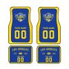 Custom Car Floor Mats,Add Personalized Name and Number As Gifts for Loyal Fans,Car Interior Accessoriess Car AccessoriesFit for Most Car -4 Pieces view 1