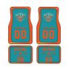 Custom Car Floor Mats,Add Personalized Name and Number As Gifts for Loyal Fans,Car Interior Accessoriess Car AccessoriesFit for Most Car -4 Pieces view 1