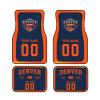 Custom Car Floor Mats,Add Personalized Name and Number As Gifts for Loyal Fans,Car Interior Accessoriess Car AccessoriesFit for Most Car -4 Pieces view 1