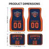 Custom Car Floor Mats,Add Personalized Name and Number As Gifts for Loyal Fans,Car Interior Accessoriess Car AccessoriesFit for Most Car -4 Pieces view 2
